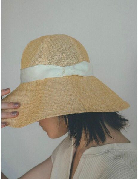 KIJIMA TAKAYUKI × CLANE WIDE BRIM PAPER HAT キジマ クラネ ハット 麦わら 帽子