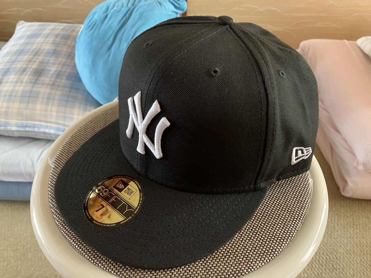 新品 New Era New York Yankees ニューエラ 59FIFTY 7 7/8 BLACK