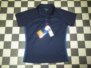 ★ウィッテム/8eHuitieme★新品　M　DP HEM TAPING POLO SHIRT半袖ポロシャツ　ネイビー　DRYPLUS/UPF50+