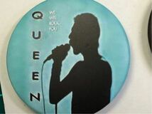 送料無料 クイーン QUEEN ロック缶バッジ12個セットA 　ボヘミアンラプソディー　フレディ・マーキュリー_画像6