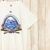 Majestic マジェスティック MLB 2009 Allstar Game オールスターゲーム プリント Tシャツ S メジャーリーグ USA古着 アメリカ古着_画像1