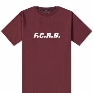 F.C.R.B. BRISTOL エフシーアールビー 22AW FCRB-222075 ロゴ 半袖Ｔシャツ ボルドー 