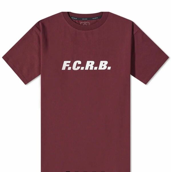 F.C.R.B. BRISTOL エフシーアールビー 22AW FCRB-222075 ロゴ 半袖Ｔシャツ ボルドー 