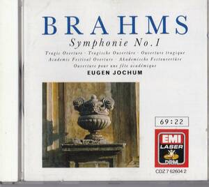 ブラームス　交響曲第１番　悲劇的序曲　大学祝典序曲　オイゲン・ヨッフム指揮　ロンドン・フィル　