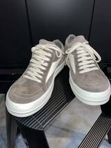 rick owens vintage sneaks size40 3411 dust ru02c7897 リックオウエンス ヴィンテージ スニーカー ダークシャドウ ダスト_画像1