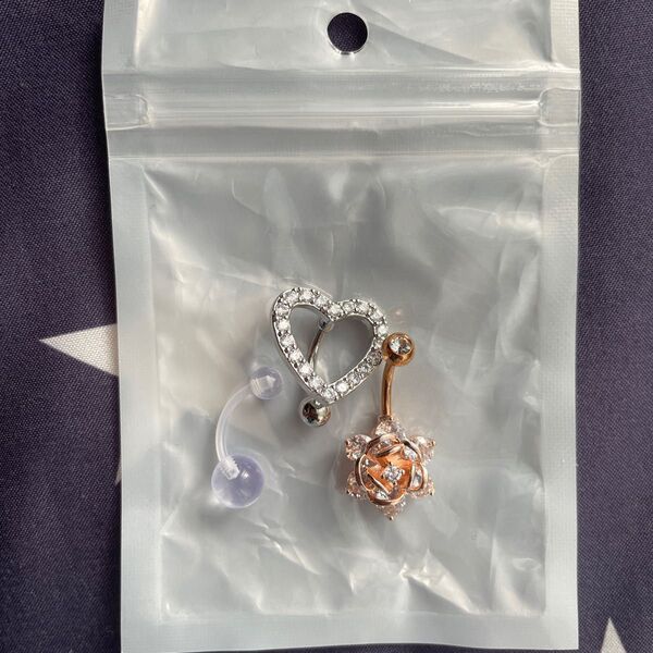 へそピアス 3個セット