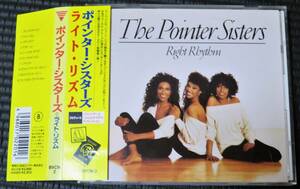 ◆The Pointer Sisters◆ ポインター・シスターズ Right Rhythm ライト・リズム 帯付き 国内盤 CD ■2枚以上購入で送料無料