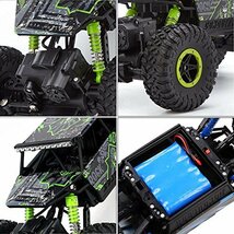 ｏ新品ｏOJグリーン ラジコンカー6V-PBRCカー 2.4GHZ 4WD オフロードリモコンカー ラジコンオフロード 四駆 電動オフロードバギー _画像6