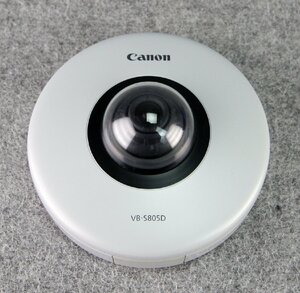 M◆CANON(キャノン)/ドーム型ネットワークカメラ/VB-S805D/PoE給電対応/有効画素数1.3メガピクセル/コンパクト/動作品(17