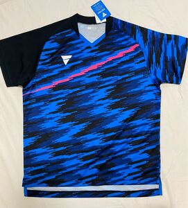 未使用品 VICTAS ヴィクタス 卓球 ゲームシャツ ユニセックス Lサイズ