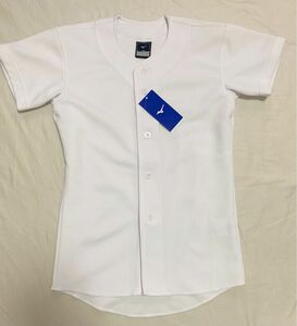 未使用品 ミズノ 野球 GACHI ユニフォームシャツ ホワイト 140サイズ