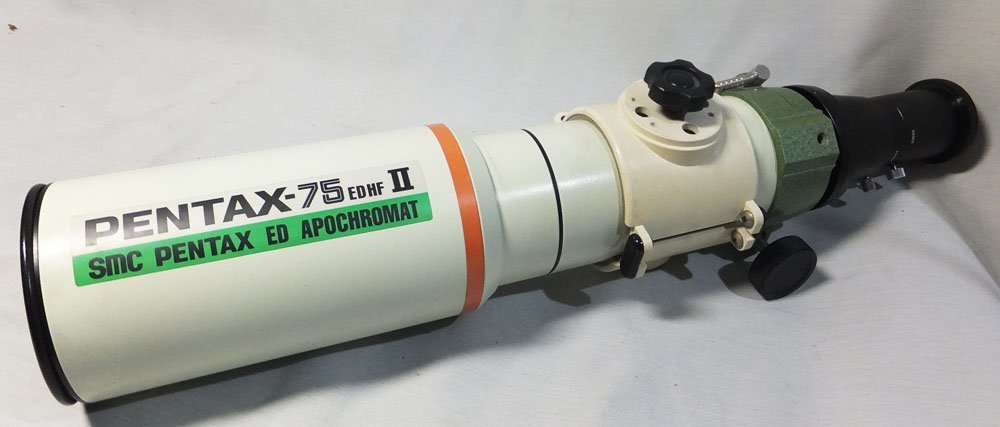 ジャンク品◇PENTAX/ペンタックス◇天体望遠鏡 PENTAXー75EDHFⅡ 光学