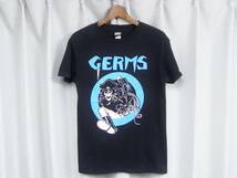 ◆野村訓市ファンにオススメ◆GERMS ジャームス バンド Tシャツ 90s Y2K パンク LEATHER SKELETON DEAD KENNEDYS BLACK FLAG MINOR THREAT_画像1