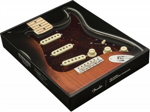 【送料無料】新品純正品◆ Fender Custom Shop Fat 50's Stratocaster 配線済ピックガードストラトSSS色:Tortoise Shell 11穴