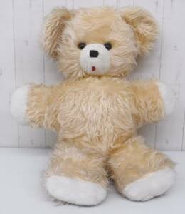  Showa Retro that time thing * retro soft toy * bear teddy bear * extra-large BIG 58cm * fancy retro pop collection character doll 