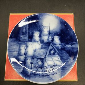 銀座ぶどうの木 1999〜2002 絵皿4枚 イヤープレート 小皿 陶磁器 食器 アンティーク コレクション H25の画像2