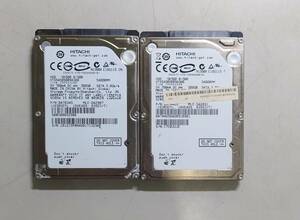 KN3857 【中古品】 HITACHI HTS545050B9A300 HDD 2個セット