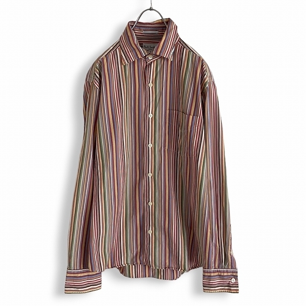 Paul Smith ポールスミス マルチストライプシャツ [43C2401]