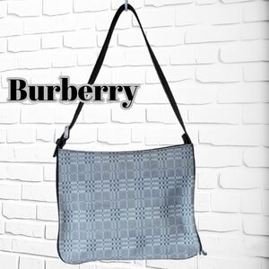 BURBERRY バーバリーショルダーバッグ ワンショルダー 肩掛けハンドバッグ ジャガード織機