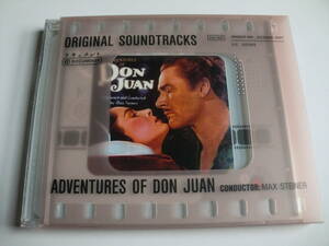 マックス・スタイナー 「ADVENTURES OF DON JUAN」OST 　2０曲　輸入盤 