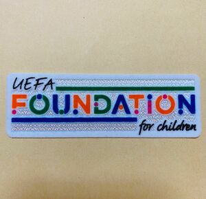 UEFA Foundation パッチ チャンピオンズリーグ・EL・EURO用