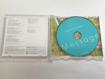 安田レイ　Message　CD　初回生産限定盤　DVD付　ディスク美品です　定形外　送料無料！！　_画像3