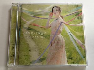 安田レイ　Message　CD　初回生産限定盤　DVD付　ディスク美品です　定形外　送料無料！！　