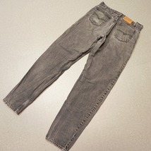 j587★ 古着 Levi's リーバイス / 550 デニムパンツ ブラックジーンズ W34 L34 リラックスフィット テーパード ブラックデニム ★_画像3