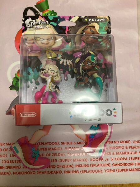 amiibo アミーボ スプラトゥーン テンタクルズ ヒメ イイダ 王冠 ヘッドフォン 新品 未開封