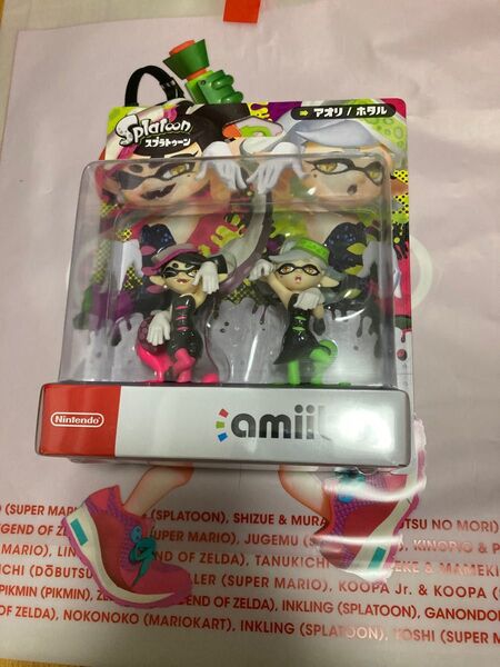 amiibo アミーボ スプラトゥーン ホタル アオリ 新品 未開封