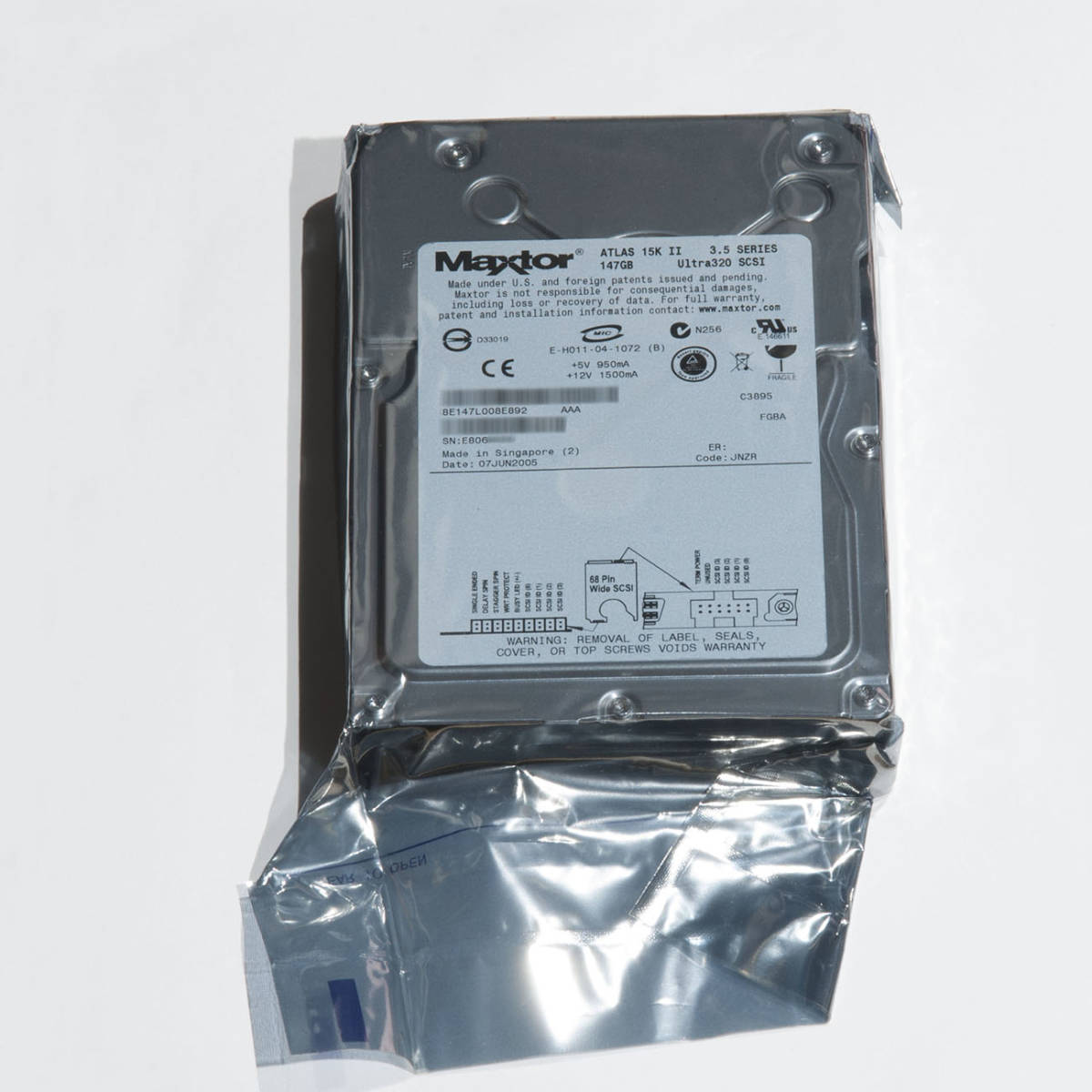 2023年最新】ヤフオク! -scsi hdd 68pin(ハードディスク)の中古品