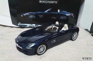 ミニチャンプス メルセデス ベンツ SLS AMG ROADSTER 2011 1/18 ミニカー