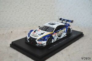 エブロ Keeper TOM’S RCF GT500 2015 Rd.1 okayama 1/43 ミニカー キーパー トムス