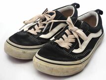 VANS バンズ V36 CK ローカット スニーカー 22cm 黒 ■■ ☆ dgb9 子供服_画像1