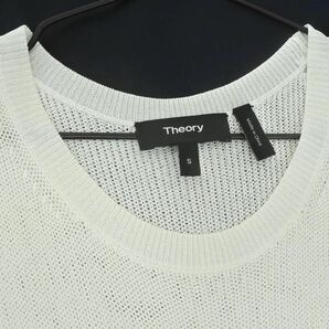 theory セオリー チュニック ノースリーブ ニット カットソー sizeS/白 ■◆ ☆ dga4 レディースの画像2