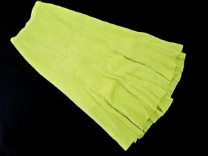  cat pohs OK PAGEBOY Pageboy mermaid skirt sizeF/ lime yellow #* * dga4 lady's 