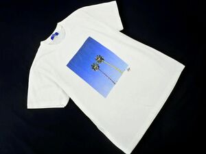 ネコポスOK シップスジェットブルー RYU AMBE Tシャツ sizeS/白 ■◆ ☆ dga5 メンズ