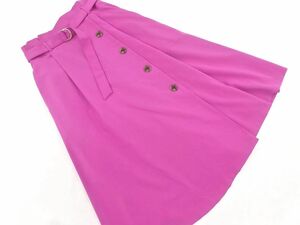 any SiS エニィスィス フレア スカート size2/ピンク ■■ ☆ dgb2 レディース