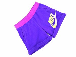 NIKE ナイキ スウェット ショート パンツ sizeL（152-158cm）/紫 ■◆ ☆ dgb4 子供服