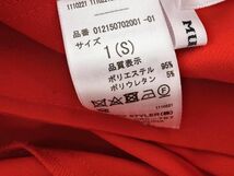 ネコポスOK MURUA ムルーア センタープレス パンツ sizeS/赤 ■■ ☆ dgb8 レディース_画像5