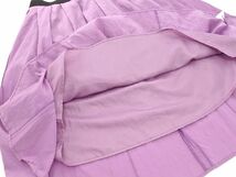 ネコポスOK INED イネド Aライン 台形 スカート size9/紫 ■■ ☆ dgb9 レディース_画像3