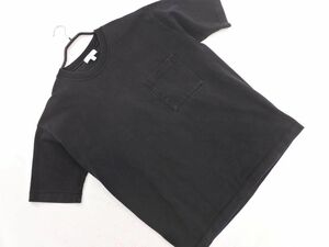  cat pohs OK BEAUTY & YOUTH view ti& Youth United Arrows pocket T-shirt sizeS/ black #* * dgc1 men's 