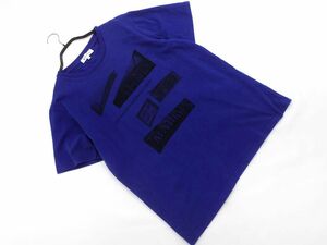 ネコポスOK THE SHOP TK ザショップティーケー タケオキクチ プリント Tシャツ sizeL/青 ■◆ ☆ dgc1 メンズ