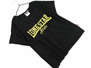 ネコポスOK Dickies ディッキーズ プリント Tシャツ sizeM/黒 ■◆ ☆ dgc4 レディース