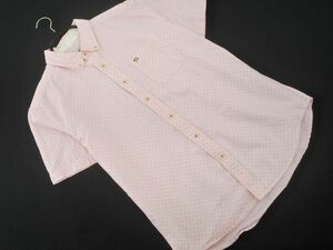  cat pohs OK Arnold Palmer dot shirt size1/ pink #* * dgc5 men's 