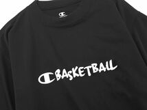 ネコポスOK Champion チャンピオン バスケットボール トレーニングウェア Tシャツ sizeS/黒 ■◆ ☆ dgc8 レディース_画像2