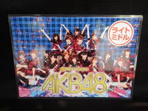 PACHINKOAKB４８プレート ポップ １枚 非売品 パチンコ スロット　ライトミドル　ラミネート加工　AKB48　両面　AKB_画像1
