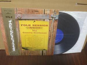 帯付 LP ザ・カントリー・ジェントルメン フォーク・ブルーグラス SFX-7256 the country gentlemen folk session inside　　管3G6