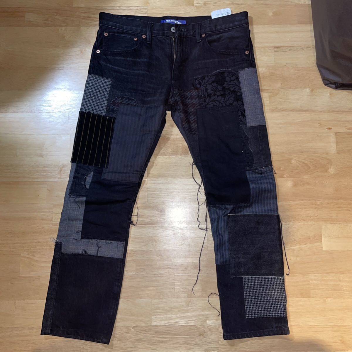 junya watanabe man ジュンヤワタナベ パッチワーク デニム|PayPayフリマ