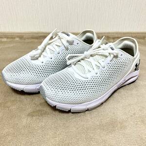 【未使用美品】アンダーアーマー　ランニングシューズ　UNDER ARMOUR 3023543-103 / 25.5cm / ホワイト / 箱付き　UA HOVR Sonic 4